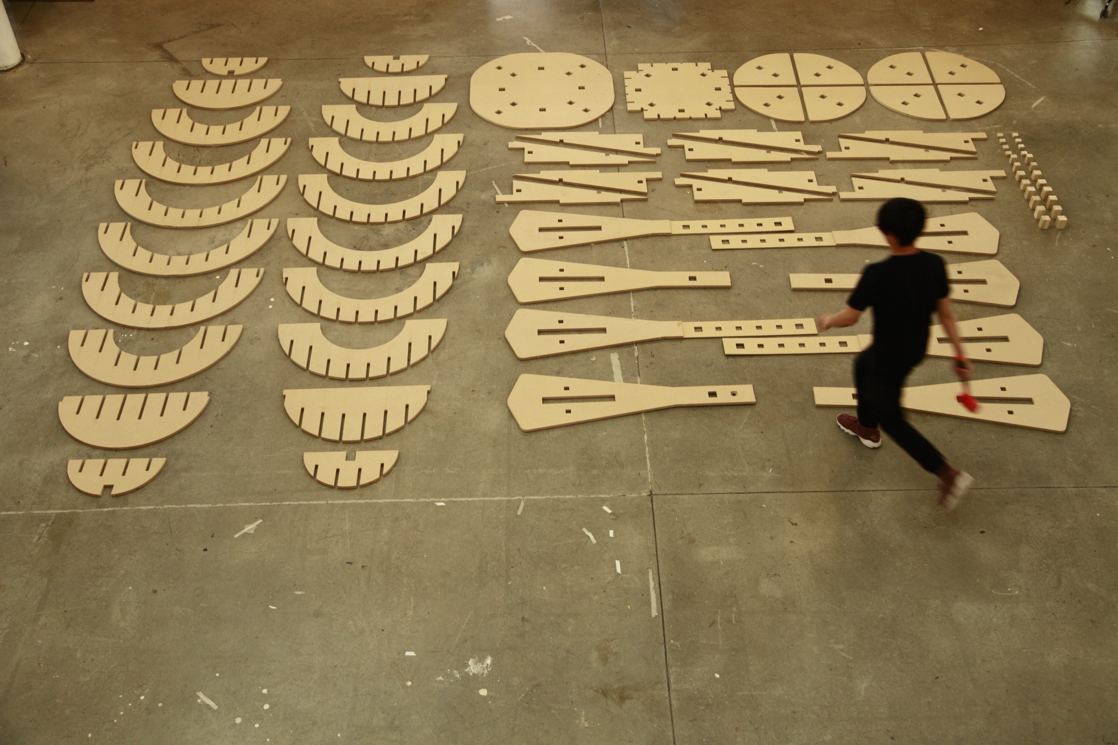 Fabricated toy parts